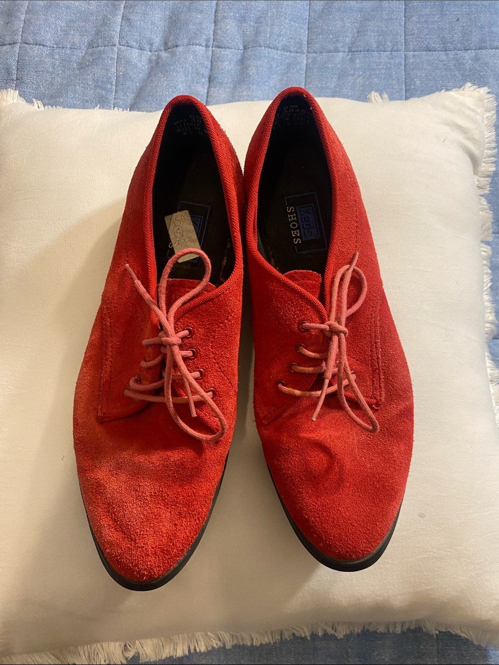 Keds Red suede Shoes